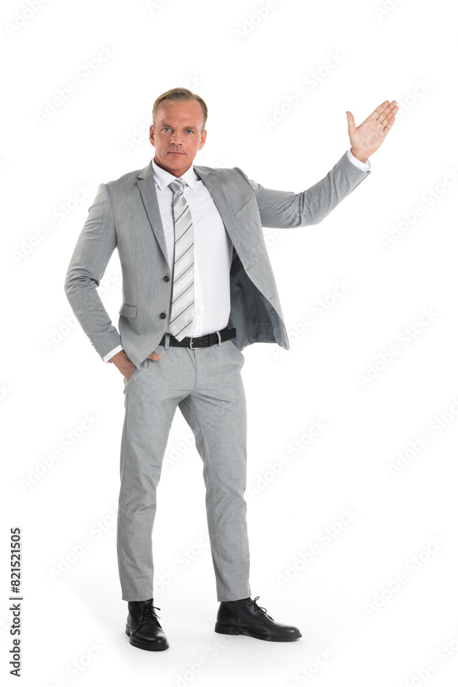 Businessman isolated on white Businessman isolated on white