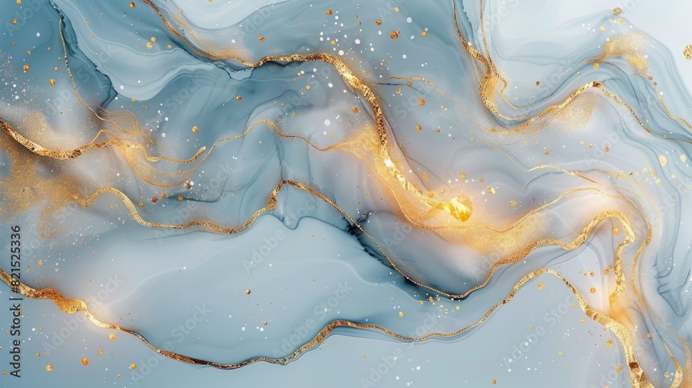 Abstract cream and white marble background with golden lines. Abstract cream and white marble background with golden lines.