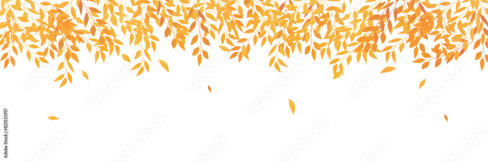 Fototapeta premium 紅葉 葉 秋 背景