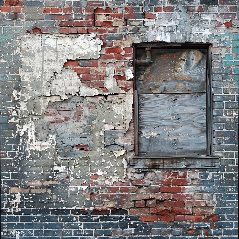 Naklejka premium old brick wall