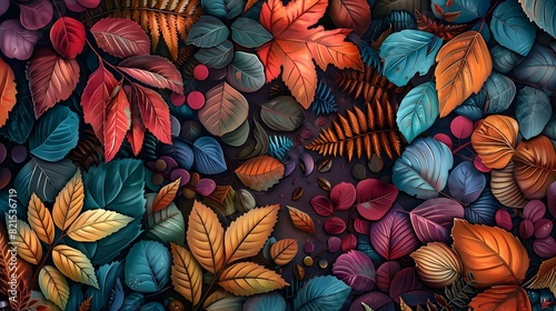autumn season leaf plant scene
