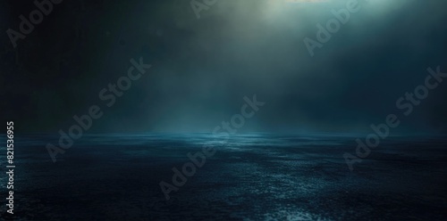 dark gradient background with blurred light, minimalistic, dark colors, for stock photo, space on the left side of canvas
