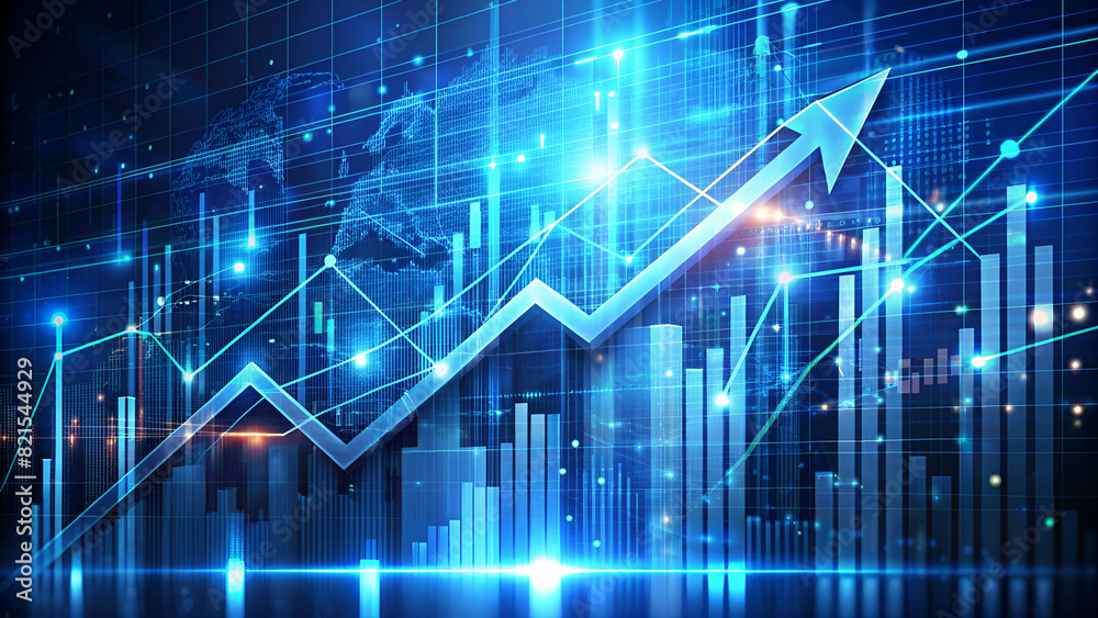 graph with arrow graph with arrow