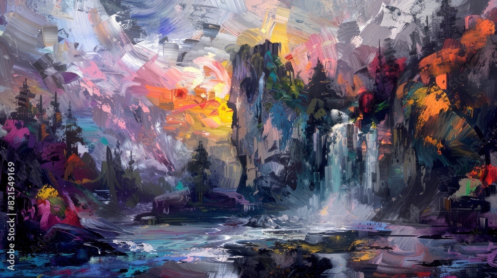 Naklejka premium 1776, BBQ Grill, psychedelic fantasy realms bursting with color, Victorian portrait photography, HD