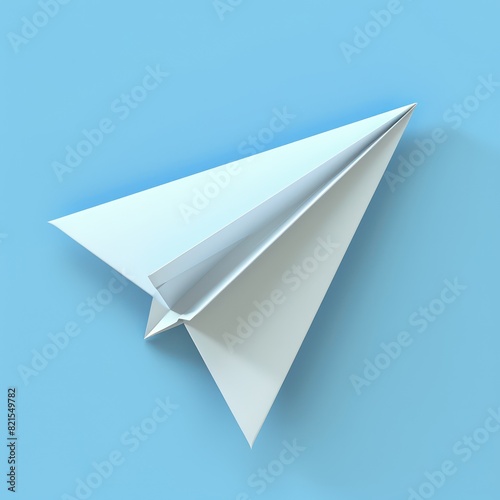 paper airplane icon to symbolize sending message