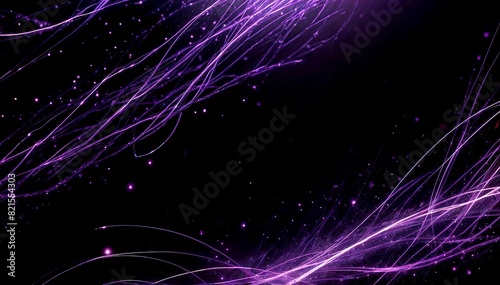 Sparkling Abstract Background With Blurred Lights