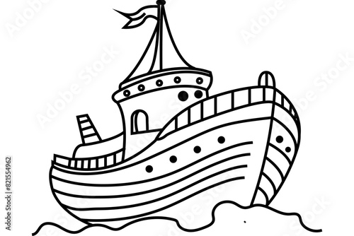 Ship. Great for transportation, sea, freight etc