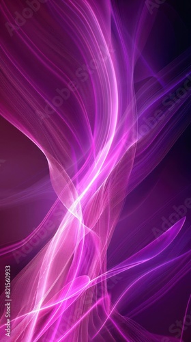 Abstract Art with Pink and Purple Color Gradient Background