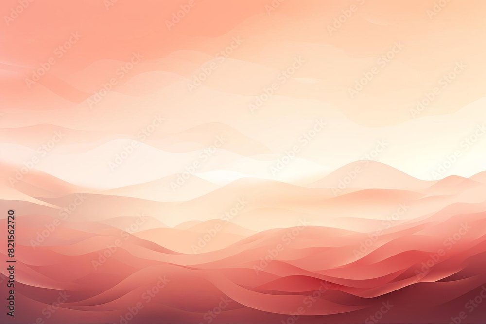 Abstract sunrise or sunset landscape with smooth pastel-colored waves for a tranquil and serene atmosphere. Ideal for backgrounds and design projects. Abstract sunrise or sunset landscape with smooth pastel-colored waves for a tranquil and serene atmosphere. Ideal for backgrounds and design projects.