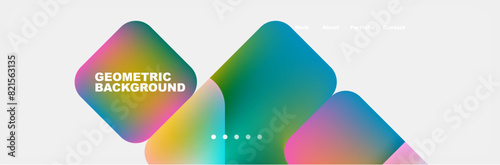 Teal Liquid color background design for Landing page site. Fluid gradient shapes composition. Futuristic design posters. Eps10 vector.