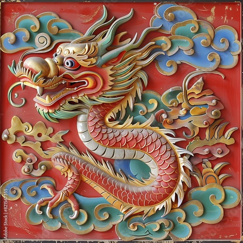 chinese Dragon Illustration