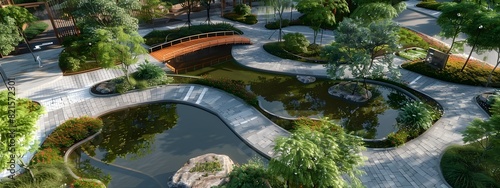 Wallpaper Mural Flourishing Urban Oasis A Vibrant Showcase of Biophilic Design in D Render Torontodigital.ca