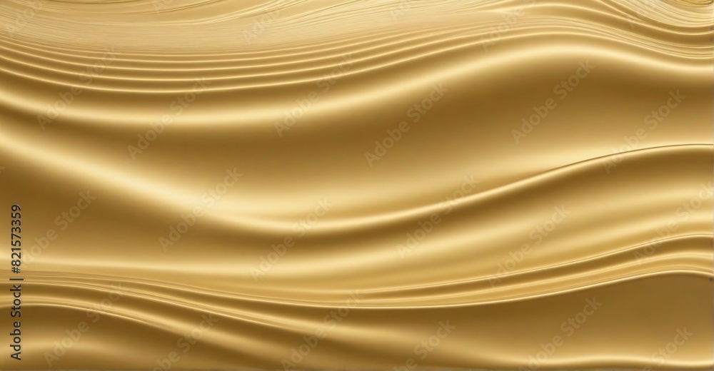 Plush Silk Satin with Rich Golden Hue
