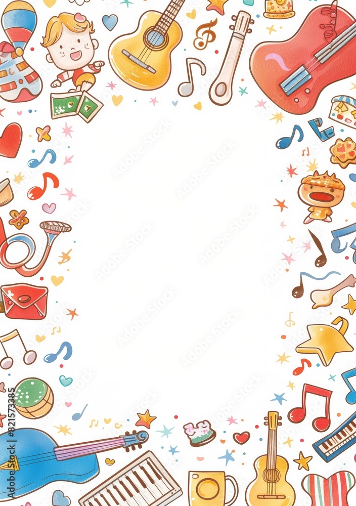 Fototapeta premium 楽しいフレーム