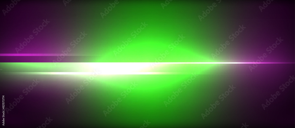 Neon dynamic diagonal light rays background. Techno digital geometric concept design for wallpaper, banner, presentation, background