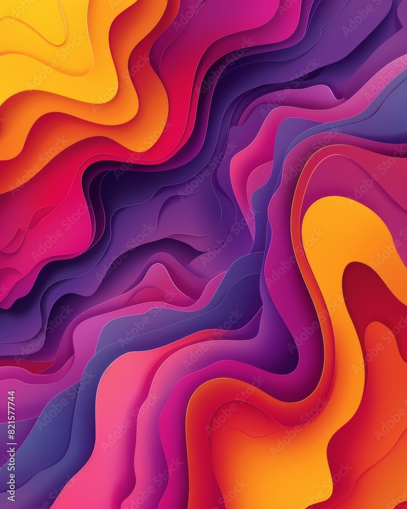 Celebrating Graphic Design Day: Vibrant Melting Patterns in Organic Shapes with Dopamine-Inducing Colors Celebrating Graphic Design Day: Vibrant Melting Patterns in Organic Shapes with Dopamine-Inducing Colors