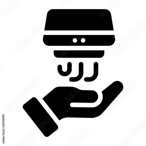 hand dryer Solid icon