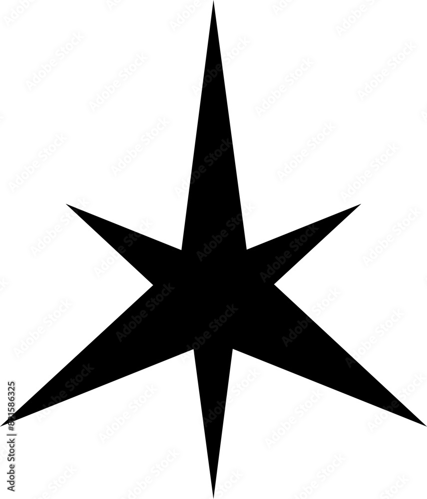 Star shape. Graphic elements Star shape. Graphic elements