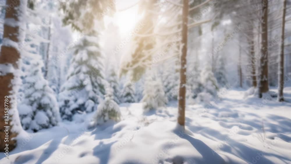 A snow-covered forest path bathed in the soft light of sunrise. The trees are heavily laden with snow, creating a peaceful and pristine winter scene. A snow-covered forest path bathed in the soft light of sunrise. The trees are heavily laden with snow, creating a peaceful and pristine winter scene.