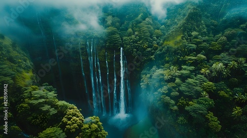 Majestic Akaka Falls A Tropical Waterfall Oasis in the Heart of Hawaii s Big Island photo