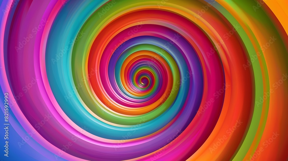 a colorful design with a spiral pattern background a colorful design with a spiral pattern background