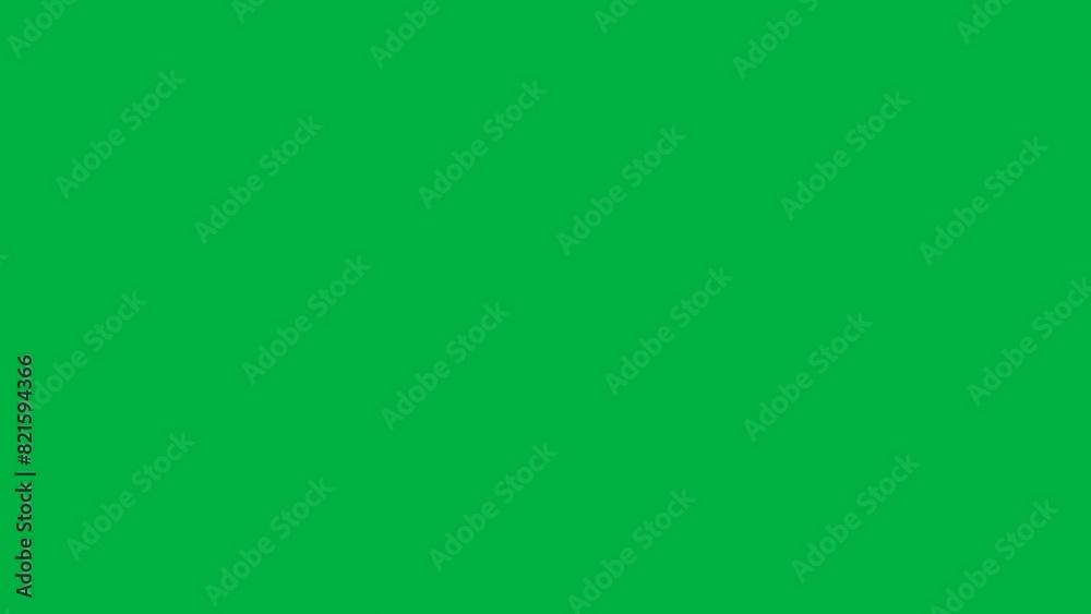 falling many paper green screen background