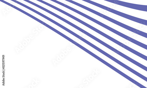 Abstract blue stripes optical art wave line background.