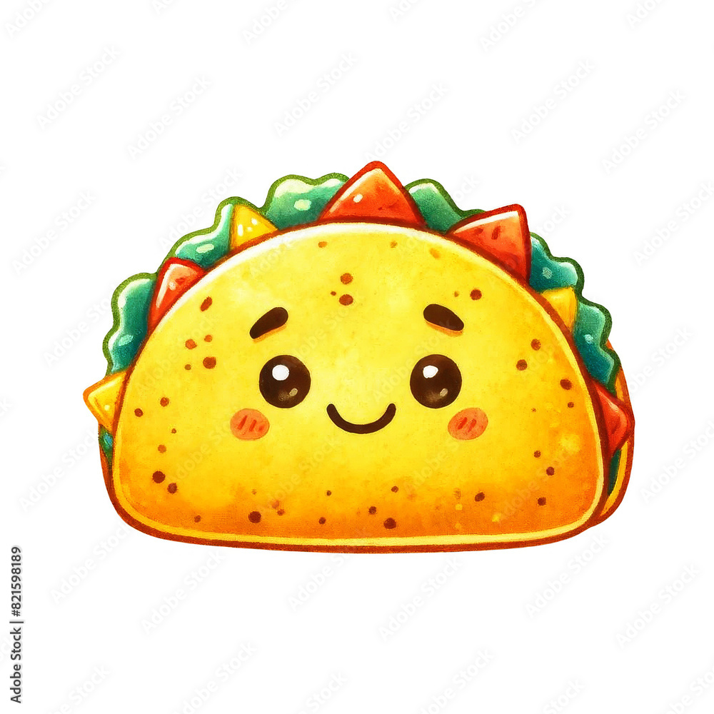 Fiesta Flavors: Cute Taco Cinco de Mayo Clipart Fiesta Flavors: Cute Taco Cinco de Mayo Clipart