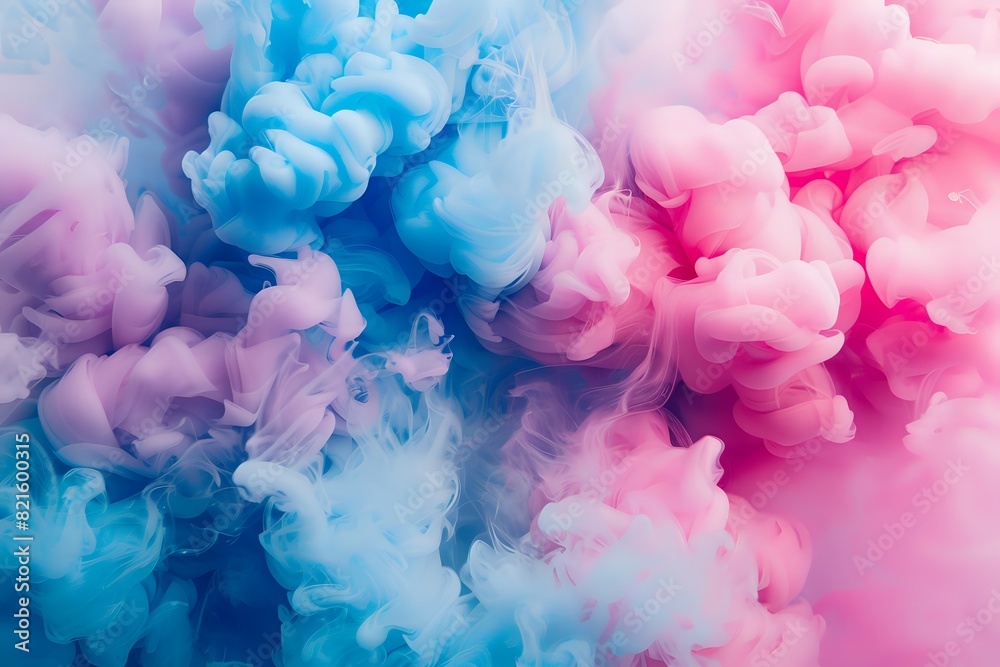 Obraz premium Colorful Cloud Explosion