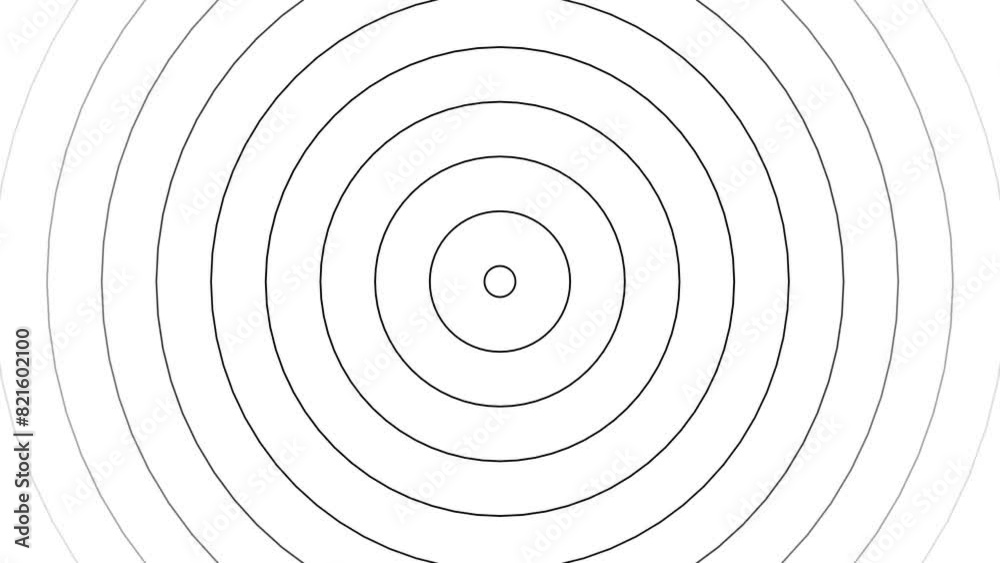 Radio waves signal. Network signal animation on white background. Radio waves signal. Network signal animation on white background.