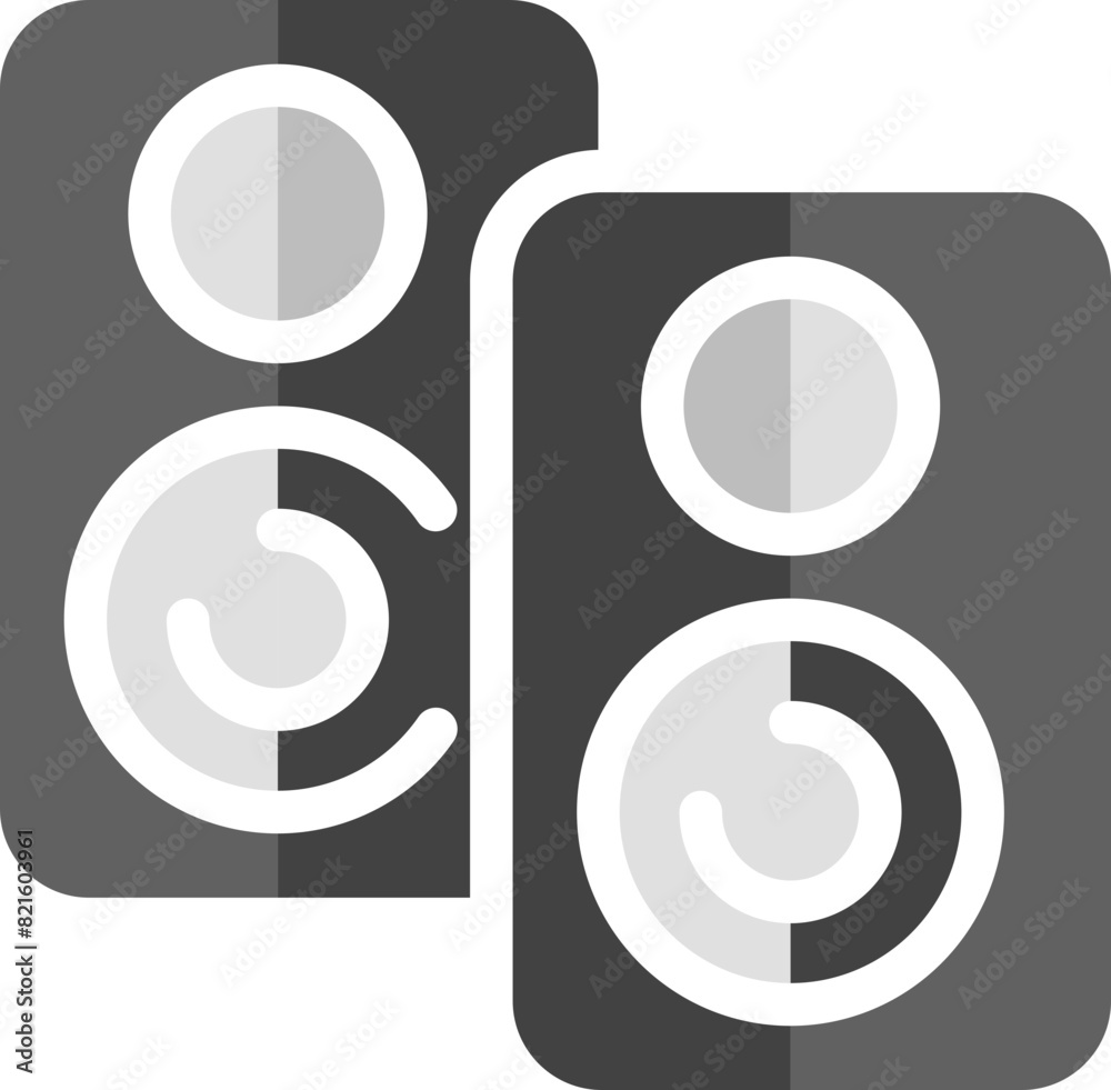 Speaker Flat icon. Vector illustration. For sign, symbol, web graphics, infographics. Speaker Flat icon. Vector illustration. For sign, symbol, web graphics, infographics.
