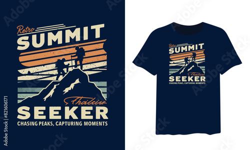 Adventure t shirt design.