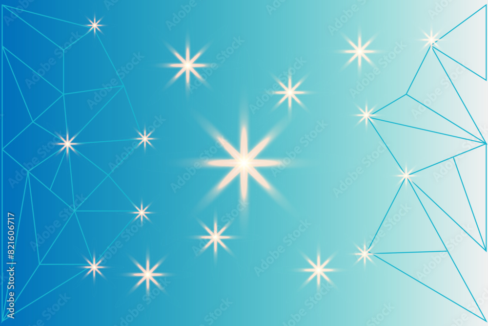White gradient blue background with light icons. White gradient blue background with light icons.