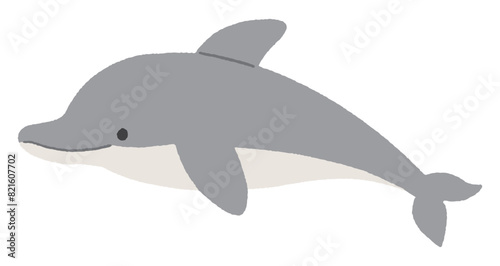 イルカのイラスト