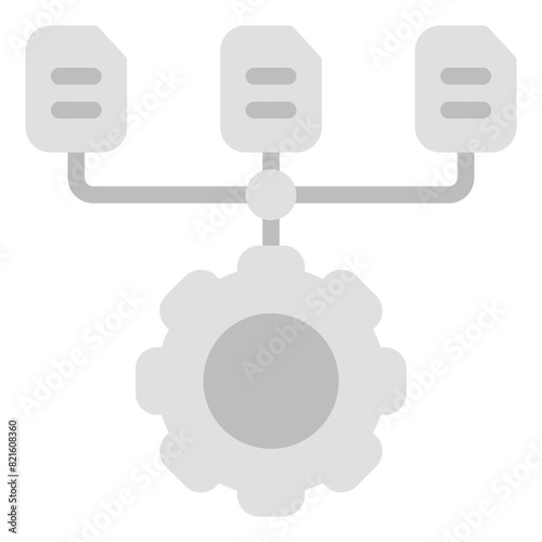 Organize Icon in Flat Style