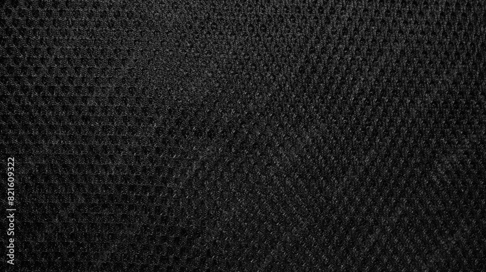 Rough fabric texture background with a mesh or hole pattern with a gray-black gradient. For backdrops, banner designs for scenes. Rough fabric texture background with a mesh or hole pattern with a gray-black gradient. For backdrops, banner designs for scenes.