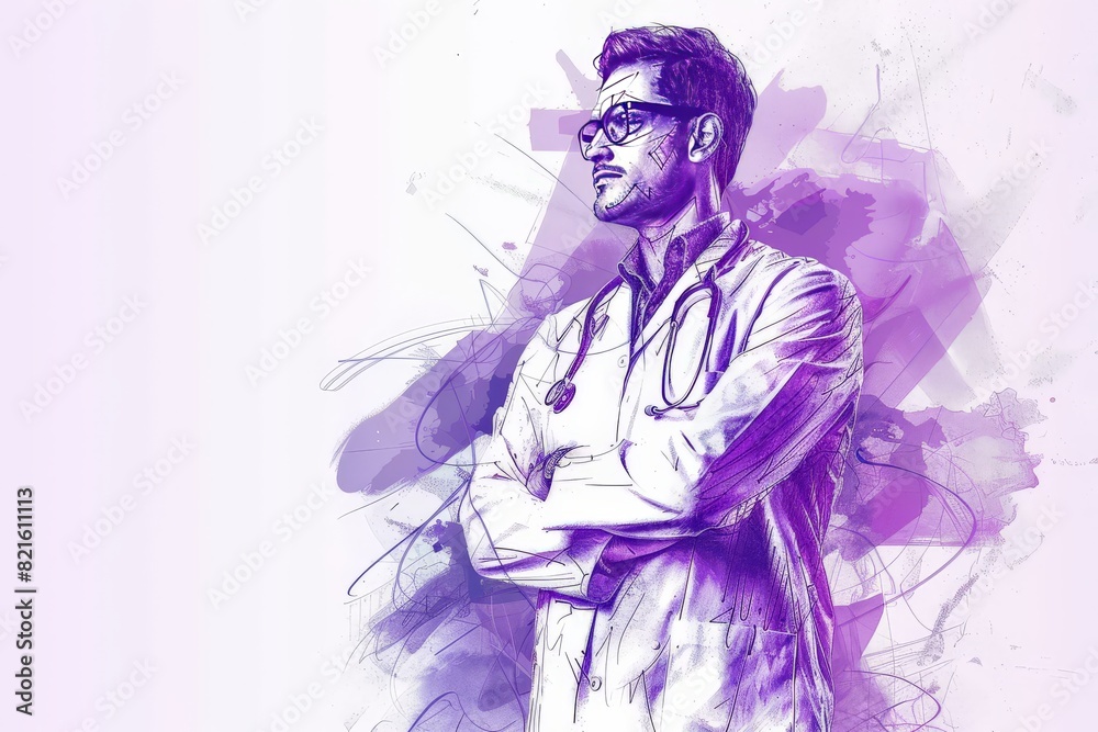Fototapeta premium Indian doctor