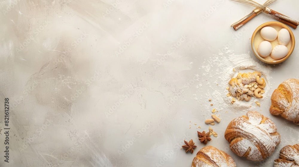 Obraz premium World baking day background concept with copy space