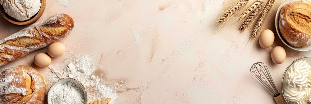 Obraz premium World baking day background concept with copy space