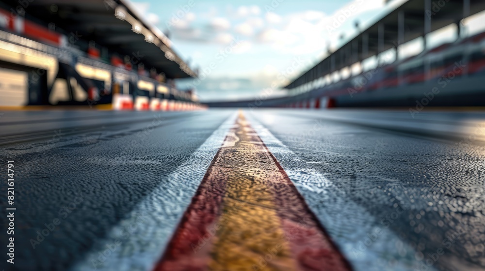 race track background