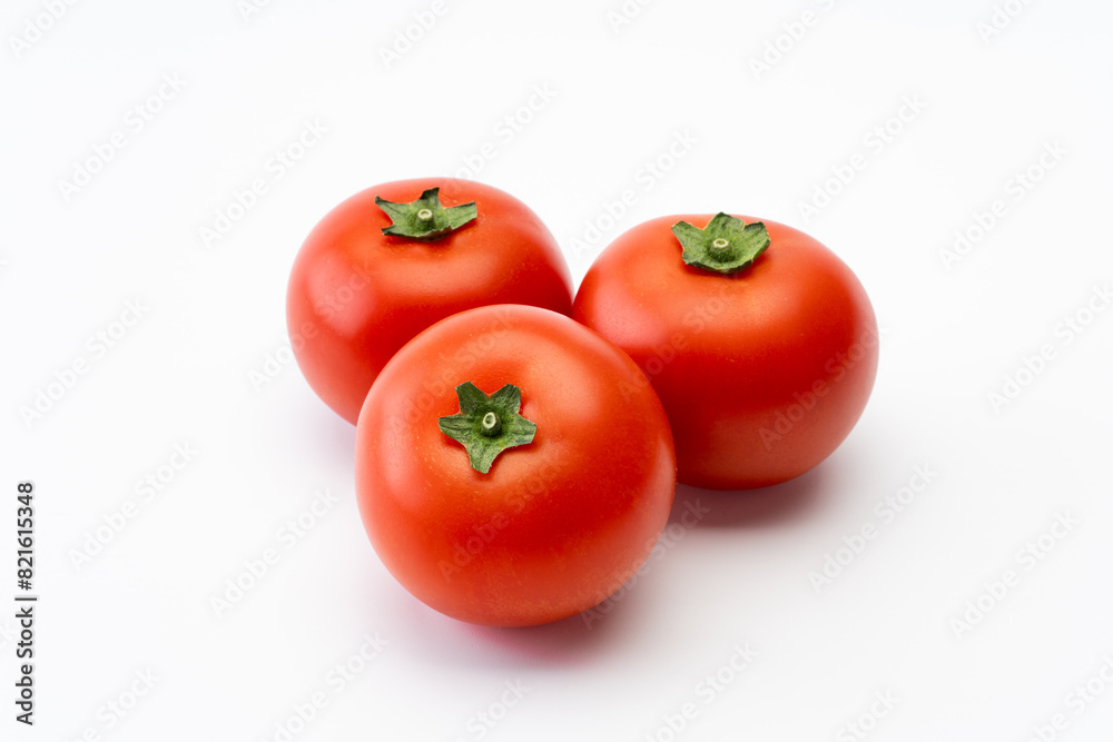 3個のトマト 3個のトマト