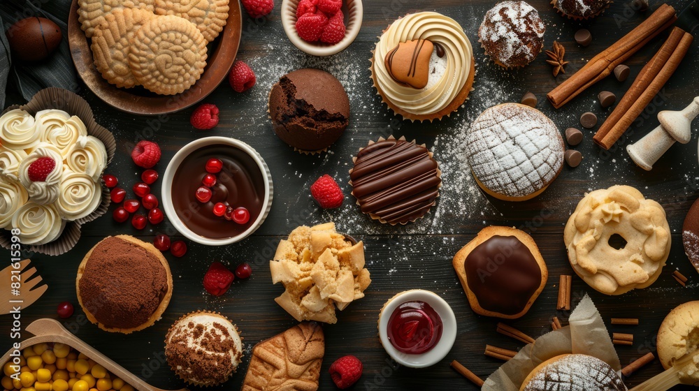 World baking day background concept with copy space World baking day background concept with copy space