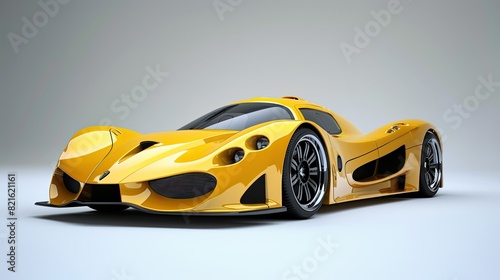 super car 3d render