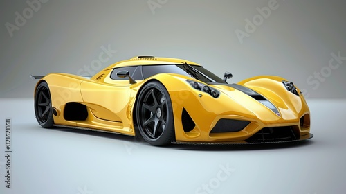 super car 3d render