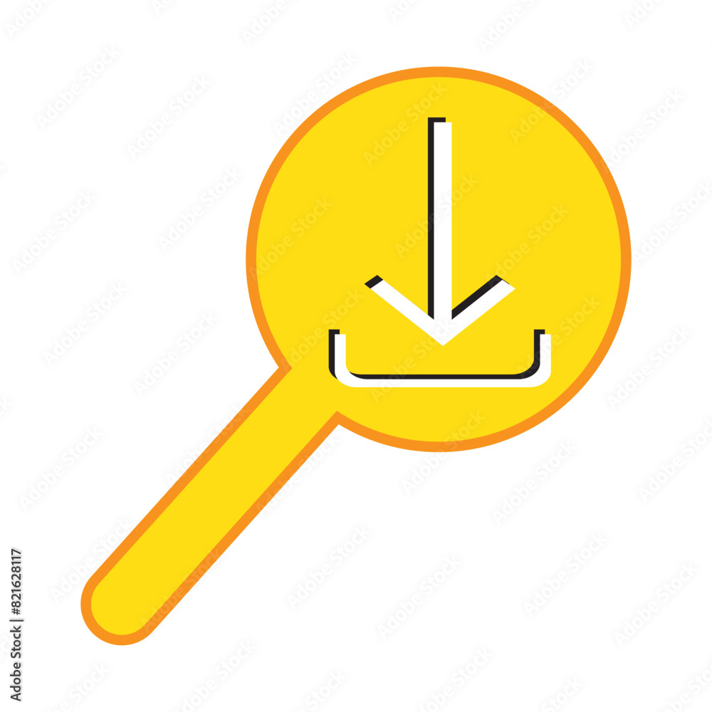 Download button icon collection. Vector illustration Download button icon collection. Vector illustration