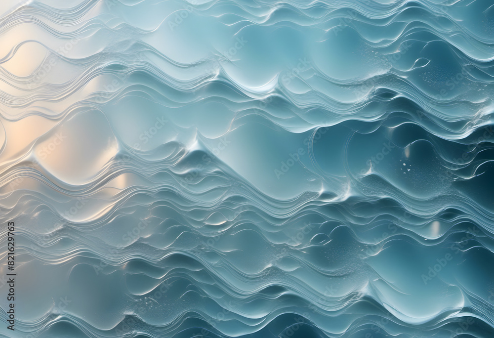 Abstract image featuring smooth, wave-like patterns in shades of blue and white, resembling a serene ocean surface. Abstract image featuring smooth, wave-like patterns in shades of blue and white, resembling a serene ocean surface.