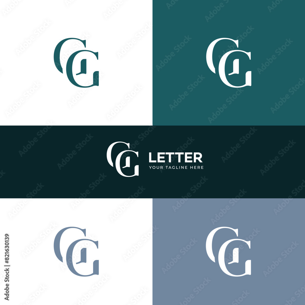 GG letter logo design template elements. Modern abstract digital alphabet letter logo. GG letter logo design template elements. Modern abstract digital alphabet letter logo.