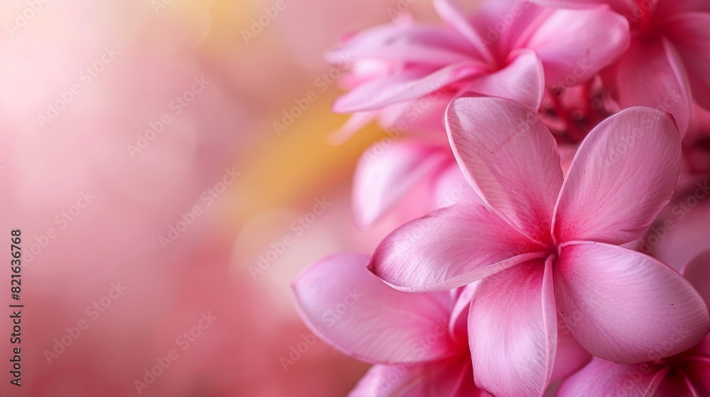 pink tropical flower close up photo background with empty copy space for text pink tropical flower close up photo background with empty copy space for text