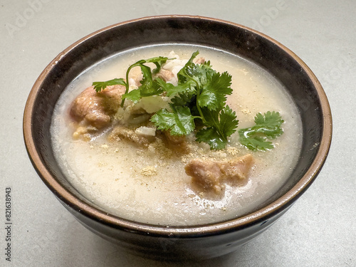 Chinese Cuisine “Mutton Congee”