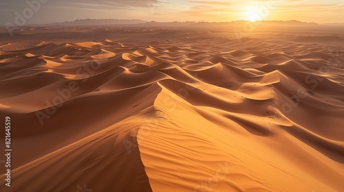 allure  of  the  desert  with  an  aerial  view